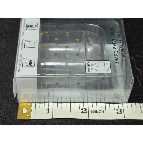 True Wireless Earbud Case Cover Fit for AirPods Convenient to Charge Secure Case - Picture 9 of 10